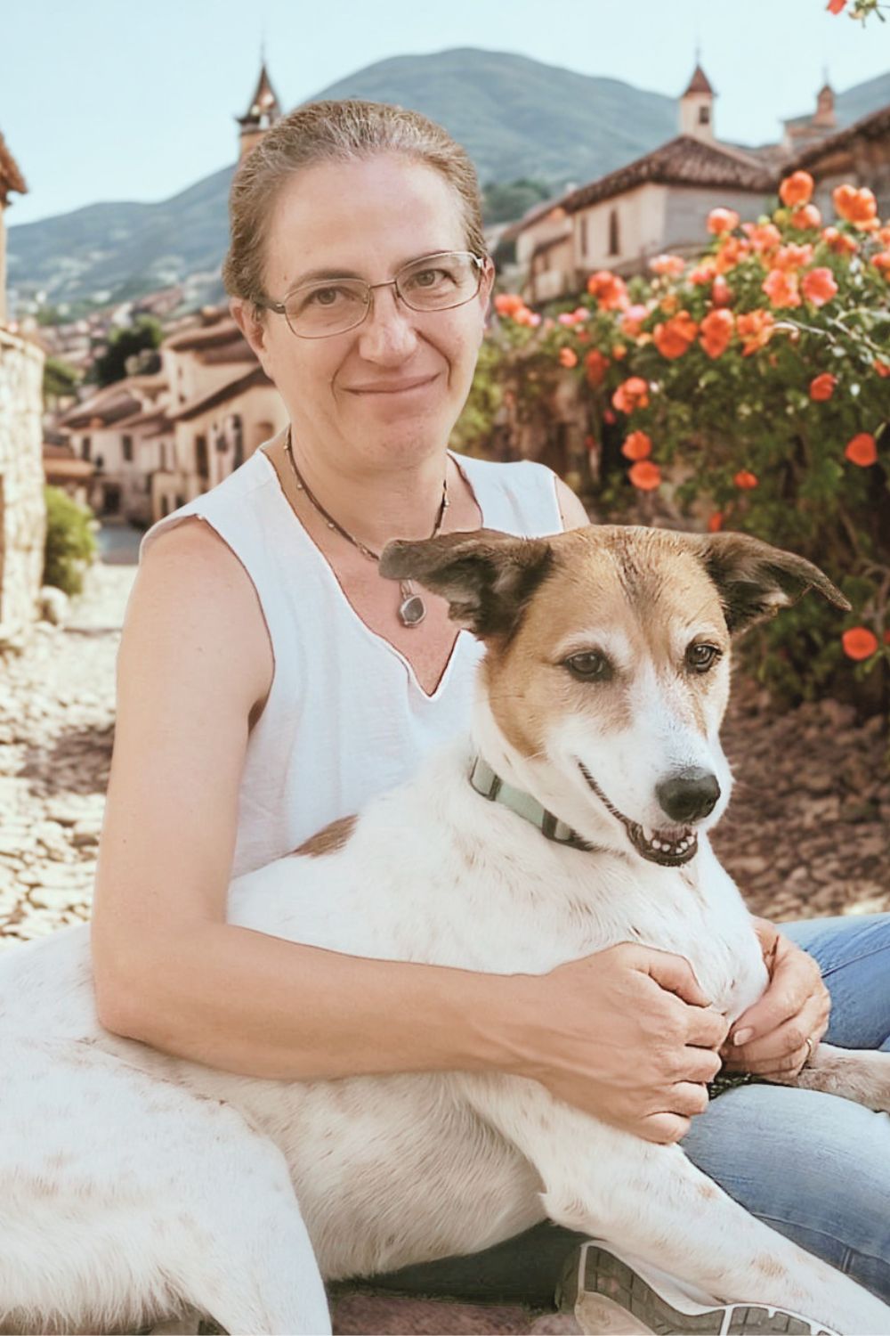 Sarah Stanga, tutora del programa en Granada, España